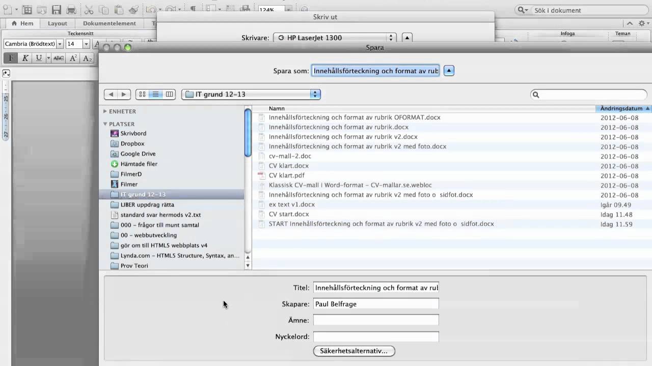 add pdf template to word 11 for mac